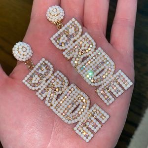 Brides earrings